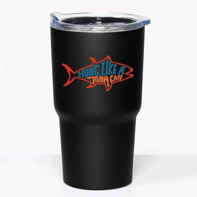 Hung Like A Tuna Can Funny Retro Tumbler