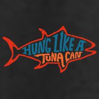 Hung Like A Tuna Can Funny Retro 25L Jumbo Tote