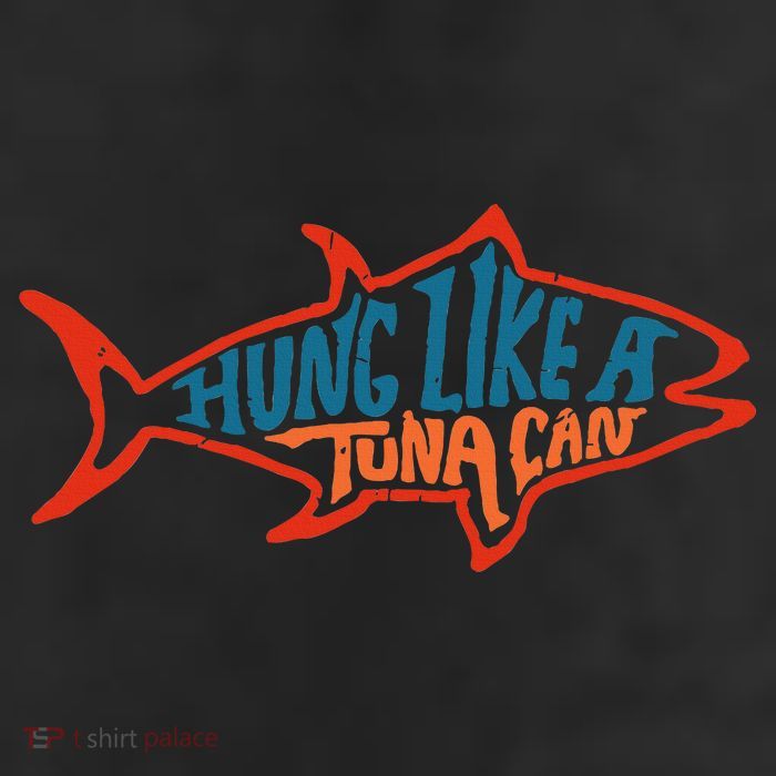 Hung Like A Tuna Can Funny Retro Trucker Hat