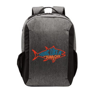 Hung Like A Tuna Can Funny Retro Vector Backpack