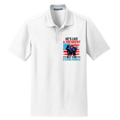 He's Like A President But For Stupid People Biden Falling Dry Zone Grid Polo