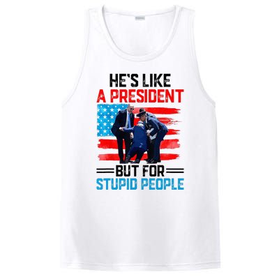 He's Like A President But For Stupid People Biden Falling PosiCharge Competitor Tank