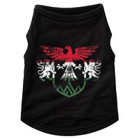 Hungary Lions And Eagle Symbol Hungarian Flag Doggie Tank