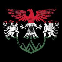 Hungary Lions And Eagle Symbol Hungarian Flag Magnet