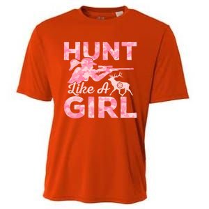 Hunt Like A Hunting Season Gift Cooling Performance Crew T-Shirt