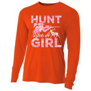 Hunt Like A Hunting Season Gift Cooling Performance Long Sleeve Crew