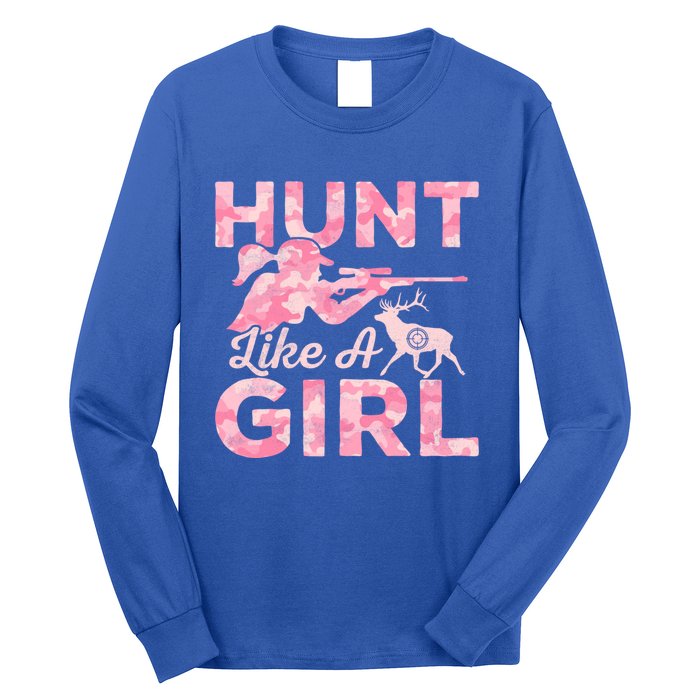 Hunt Like A Hunting Season Gift Long Sleeve Shirt