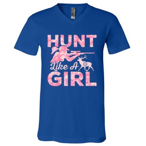 Hunt Like A Hunting Season Gift V-Neck T-Shirt