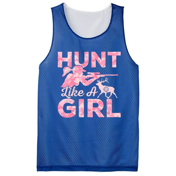 Hunt Like A Hunting Season Gift Mesh Reversible Basketball Jersey Tank