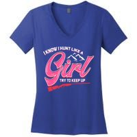 Hunt Like A Hunting Stag Gift For Hunter Deer Gift Women's V-Neck T-Shirt