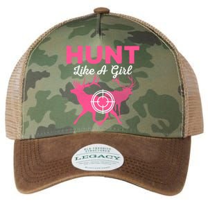 Hunt Like A Hunting Season Meaningful Gift Legacy Tie Dye Trucker Hat