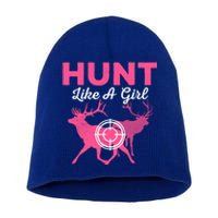 Hunt Like A Hunting Season Meaningful Gift Short Acrylic Beanie