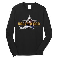 Hollywood Los Angeles California Street Aesthetic Long Sleeve Shirt