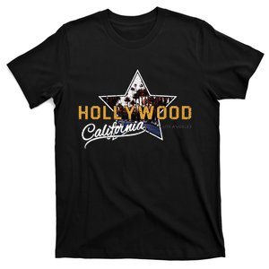 Hollywood Los Angeles California Street Aesthetic T-Shirt