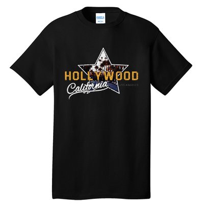 Hollywood Los Angeles California Street Aesthetic Tall T-Shirt