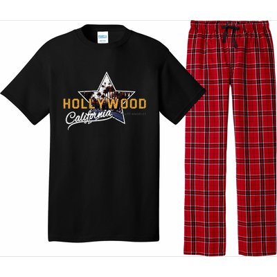 Hollywood Los Angeles California Street Aesthetic Pajama Set