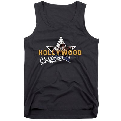 Hollywood Los Angeles California Street Aesthetic Tank Top