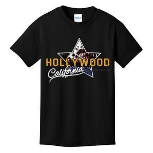 Hollywood Los Angeles California Street Aesthetic Kids T-Shirt