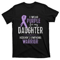 Hodgkins Lymphoma Awareness My Daughter Warrior T-Shirt