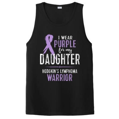 Hodgkins Lymphoma Awareness My Daughter Warrior PosiCharge Competitor Tank