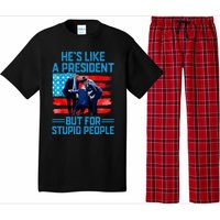 Hes Like A President But For Stupid People Biden Falling Pajama Set