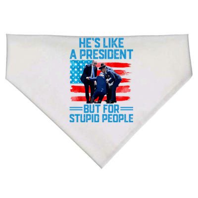 Hes Like A President But For Stupid People Biden Falling USA-Made Doggie Bandana