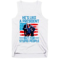 Hes Like A President But For Stupid People Biden Falling Tank Top