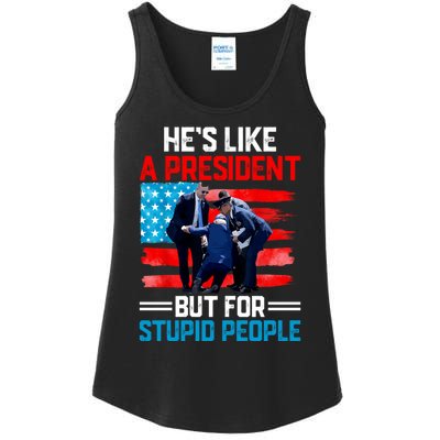 Hes Like A President But For Stupid People Biden Falling Ladies Essential Tank