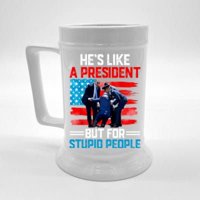 Hes Like A President But For Stupid People Biden Falling Beer Stein