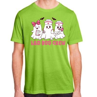 Halloween Labor And Delivery Nurse Cute Gift L And D Boo Crew Gift Adult ChromaSoft Performance T-Shirt