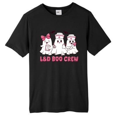 Halloween Labor And Delivery Nurse Cute Gift L And D Boo Crew Gift Tall Fusion ChromaSoft Performance T-Shirt