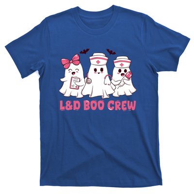 Halloween Labor And Delivery Nurse Cute Gift L And D Boo Crew Gift T-Shirt