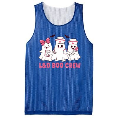 Halloween Labor And Delivery Nurse Cute Gift L And D Boo Crew Gift Mesh Reversible Basketball Jersey Tank