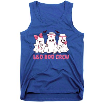 Halloween Labor And Delivery Nurse Cute Gift L And D Boo Crew Gift Tank Top