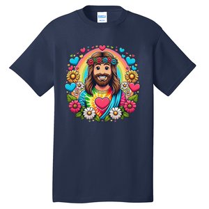 Happy Loving Buddy Jesus Christ Tall T-Shirt