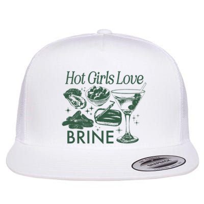 Hot Love Brine Tote Bag Tinned Fish Dirty Martini Pickle Sardines Oysters Flat Bill Trucker Hat