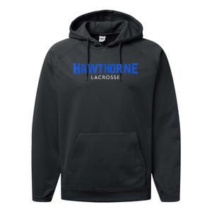 Hawthorne Lacrosse Class Of 2024 Performance Fleece Hoodie