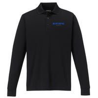 Hawthorne Lacrosse Class Of 2024 Performance Long Sleeve Polo