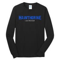 Hawthorne Lacrosse Class Of 2024 Tall Long Sleeve T-Shirt