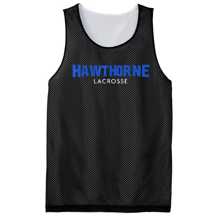 Hawthorne Lacrosse Class Of 2024 Mesh Reversible Basketball Jersey Tank