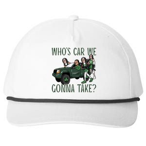 Hank Lockwood Celtics WhoS Car We Gonna Take Snapback Five-Panel Rope Hat