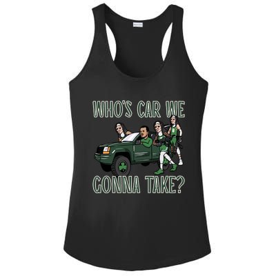 Hank Lockwood Celtics WhoS Car We Gonna Take Ladies PosiCharge Competitor Racerback Tank