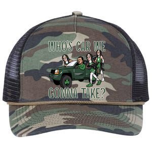 Hank Lockwood Celtics WhoS Car We Gonna Take Retro Rope Trucker Hat Cap