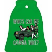 Hank Lockwood Celtics WhoS Car We Gonna Take Ceramic Bell Ornament