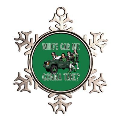 Hank Lockwood Celtics WhoS Car We Gonna Take Metallic Star Ornament