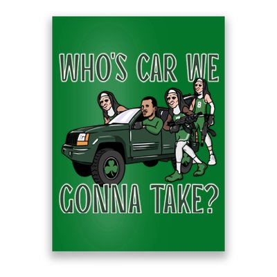 Hank Lockwood Celtics WhoS Car We Gonna Take Poster