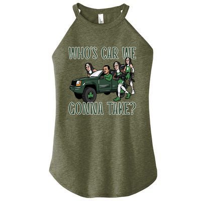 Hank Lockwood Celtics WhoS Car We Gonna Take Women’s Perfect Tri Rocker Tank