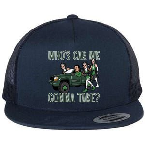 Hank Lockwood Celtics WhoS Car We Gonna Take Flat Bill Trucker Hat