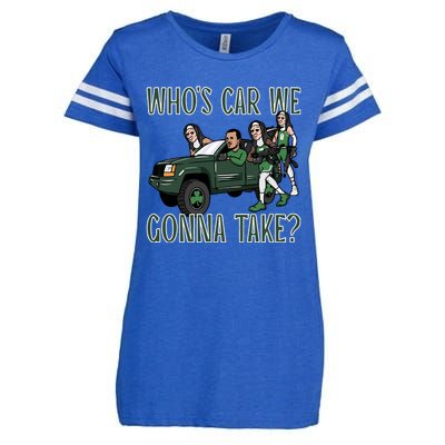 Hank Lockwood Celtics WhoS Car We Gonna Take Enza Ladies Jersey Football T-Shirt