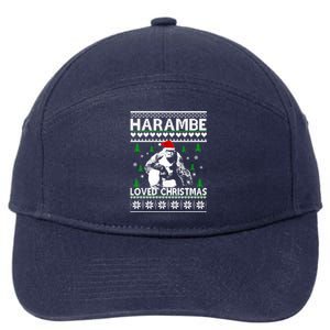 Harambe Loved Christmas Sweater Classic 7-Panel Snapback Hat